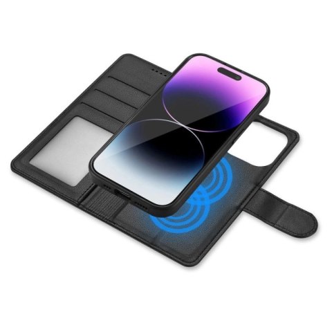 Etui Tech-Protect Wallet MagSafe na iPhone 12 / 12 Pro - czarne Tech-Protect