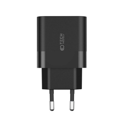 Ładowarka Tech-Protect C20W sieciowa 2x USB-C PD 20W - czarna Tech-Protect