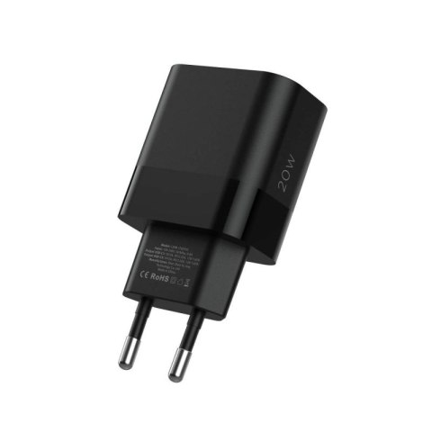 Ładowarka Tech-Protect C20W sieciowa 2x USB-C PD 20W - czarna Tech-Protect