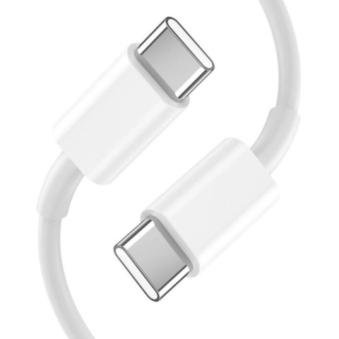 Ładowarka Tech-Protect C20W sieciowa 2x USB-C PD 20W z kablem USB-C / USB-C - biała Tech-Protect