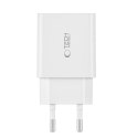 Ładowarka Tech-Protect C35W sieciowa 2x USB-C PD 35W - biała Tech-Protect