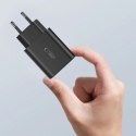 Ładowarka Tech-Protect NC30W sieciowa 2x USB-C PD 30W / USB-A QC 3.0 - czarna Tech-Protect