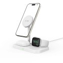Ładowarka Tech-Protect QI15W-A22 indukcyjna MagSafe ze stojakiem 3w1 MagSafe na smartfon / Apple Watch / AirPods - biała Tech-Protect