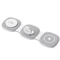 Ładowarka Tech-Protect QI15W-A32 indukcyjna 3w1 z MagSafe na smartfon / Apple Watch / AirPods - szara Tech-Protect