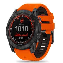 Pasek Tech-Protect IconBand Pro na Garmin Fenix 3 / 5X / 3HR / 5X Plus / 6X / 6X Pro / 7X - pomarańczowo-czarny Tech-Protect