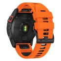 Pasek Tech-Protect IconBand Pro na Garmin Fenix 3 / 5X / 3HR / 5X Plus / 6X / 6X Pro / 7X - pomarańczowo-czarny Tech-Protect
