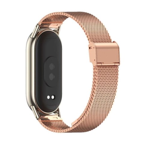 Pasek Tech-Protect MilaneseBand na Xiaomi Smart Band 8 / 8 NFC - różowy Tech-Protect