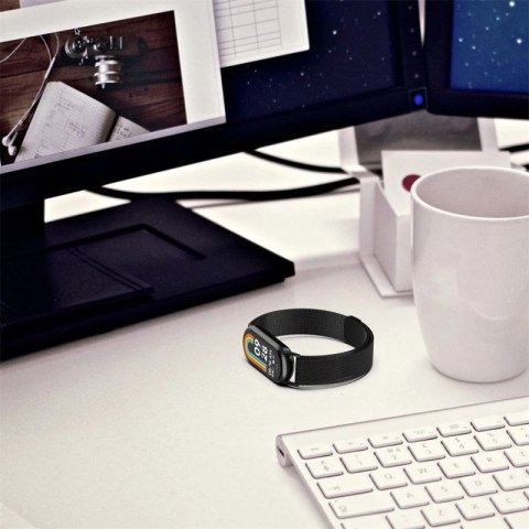Pasek Tech-Protect MilaneseBand na Xiaomi Smart Band 8 / 8 NFC - różowy Tech-Protect