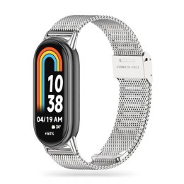 Pasek Tech-Protect MilaneseBand na Xiaomi Smart Band 8 / 8 NFC - srebrny Tech-Protect