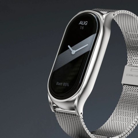 Pasek Tech-Protect MilaneseBand na Xiaomi Smart Band 8 / 8 NFC - srebrny Tech-Protect