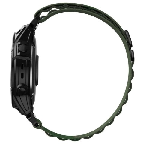 Pasek Tech-Protect Nylon Pro na Garmin Fenix 5 / 6 / 6 Pro / 7 - ciemnozielony Tech-Protect