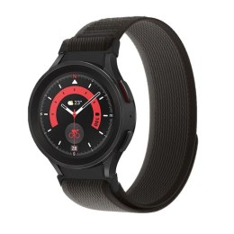 Pasek Tech-Protect Nylon na Samsung Galaxy Watch 4 / 5 / 5 Pro / 6 / 7 / FE - czarno-pomarańczowy Tech-Protect