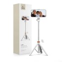 Selfie stick Tech-Protect L03S Bluetooth z pilotem, tripodem do 148cm i głowicą 180 - biały Tech-Protect