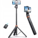 Selfie stick Tech-Protect L03S Bluetooth z pilotem, tripodem do 148cm i głowicą 180 - biały Tech-Protect