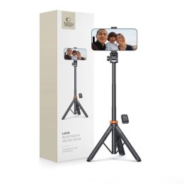 Selfie stick Tech-Protect L03S Bluetooth z pilotem, tripodem do 148cm i głowicą 180 - czarny Tech-Protect