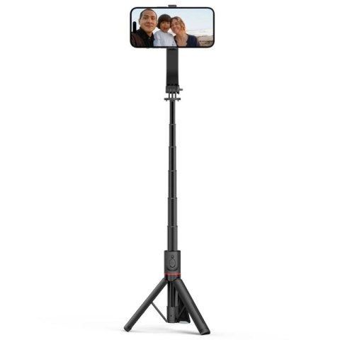 Selfie stick Tech-Protect L04S Bluetooth z tripodem do 95cm i głowicą 360 - czarny Tech-Protect