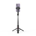Selfie stick Tech-Protect L04S Bluetooth z tripodem do 95cm i głowicą 360 - czarny Tech-Protect