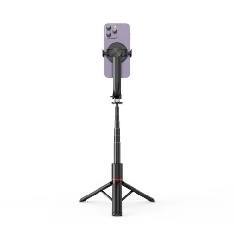 Selfie stick Tech-Protect L04S Bluetooth z tripodem do 95cm i głowicą 360 - czarny Tech-Protect