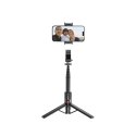 Selfie stick Tech-Protect L05S Bluetooth z tripodem do 105cm z lampą LED - czarny Tech-Protect