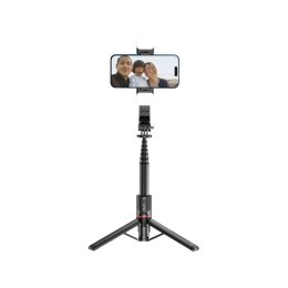 Selfie stick Tech-Protect L05S Bluetooth z tripodem do 105cm z lampą LED - czarny Tech-Protect