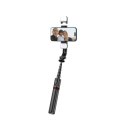 Selfie stick Tech-Protect L05S Bluetooth z tripodem do 105cm z lampą LED - czarny Tech-Protect