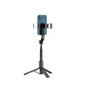 Selfie stick Tech-Protect L05S Bluetooth z tripodem do 105cm z lampą LED - czarny Tech-Protect