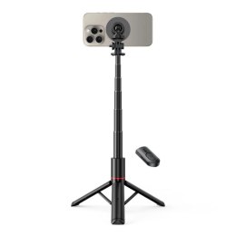 Selfie stick Tech-Protect L06S Bluetooth magnetyczny z MagSafe, pilotem, tripodem do 82cm i głowicą 360 - czarny Tech-Protect
