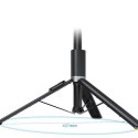 Selfie stick Tech-Protect L08S Bluetooth z pilotem, tripodem do 141cm - czarny Tech-Protect