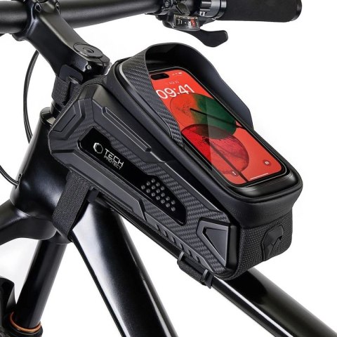 Torba Tech-Protect V2 rowerowa z miejscem na telefon 1.2l - czarna Tech-Protect