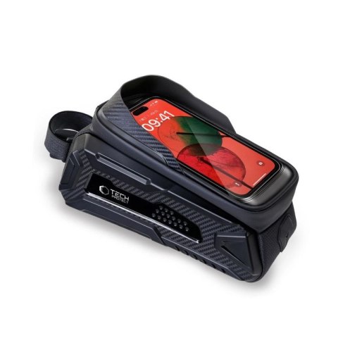 Torba Tech-Protect V2 rowerowa z miejscem na telefon 1.2l - czarna Tech-Protect