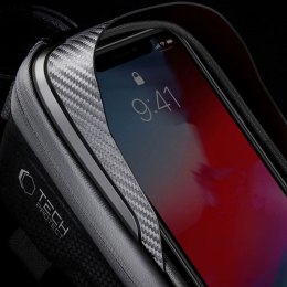Torba Tech-Protect V2 rowerowa z miejscem na telefon 1l - czarna Tech-Protect