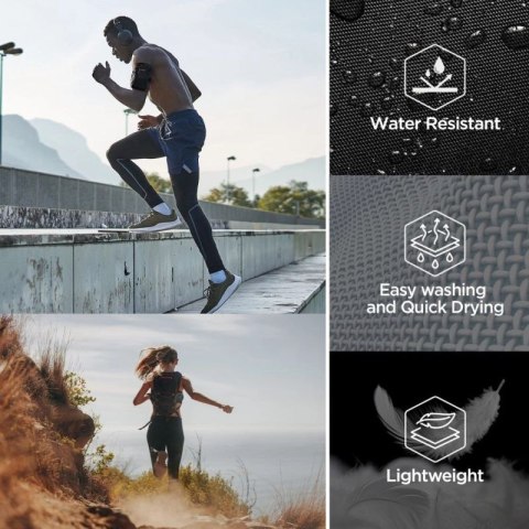 Armband Spigen Dynamic Shield A702 na ramię - czarny Spigen