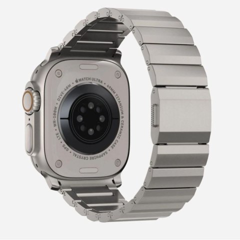 Bransoleta Tech-Protect SteelBand na Apple Watch 4 / 5 / 6 / 7 / 8 / 9 / SE / Ultra 1 / 2 (42/44/45/49 mm) - tytanowa Tech-Protect