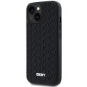 Etui DKNY 3D Rubber Repeat Pattern na iPhone 15 Plus - czarne DKNY