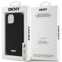 Etui DKNY 3D Rubber Repeat Pattern na iPhone 15 Plus - czarne DKNY