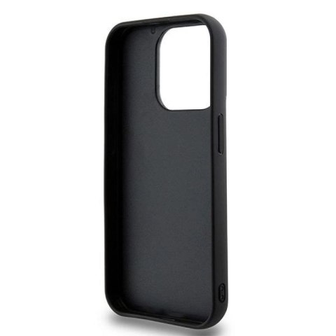 Etui DKNY 3D Rubber Repeat Pattern na iPhone 15 Pro Max - czarne DKNY