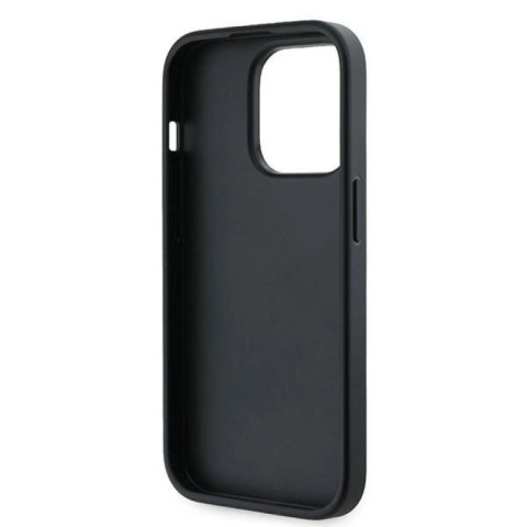 Etui Karl Lagerfeld Diagonal Quilted Script na iPhone 13 Pro Max - czarne Karl Lagerfeld