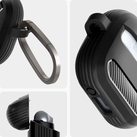 Etui Spigen Rugged Armor Samsung Galaxy Buds 3 / 3 Pro - czarne Spigen