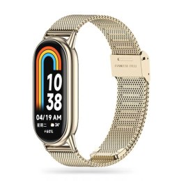 Pasek Tech-Protect MilaneseBand na Xiaomi Smart Band 8 / 8 NFC - beżowy Tech-Protect