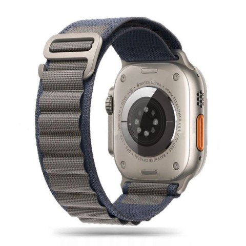 Pasek Tech-Protect Nylon Pro na Apple Watch 4 / 5 / 6 / 7 / 8 / 9 / SE / Ultra 1 / 2 (42/44/45/49 mm) - niebiesko-szary Tech-Protect