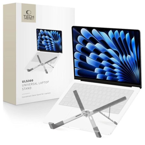 Podstawka Tech-Protect ULS300 na laptopa - srebrna Tech-Protect