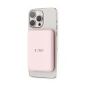 Powerbank Tech-Protect LifeMag PB10 z MagSafe 5000mAh 15W port USB-C - różowy + kabel USB-C Tech-Protect