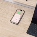Powerbank Tech-Protect LifeMag PB10 z MagSafe 5000mAh 15W port USB-C - różowy + kabel USB-C Tech-Protect