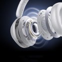Słuchawki bezprzewodowe Baseus Bass 30 Max nauszne Bluetooth 5.3 - białe Baseus