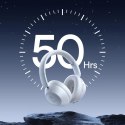 Słuchawki bezprzewodowe Baseus Bass 30 Max nauszne Bluetooth 5.3 - białe Baseus