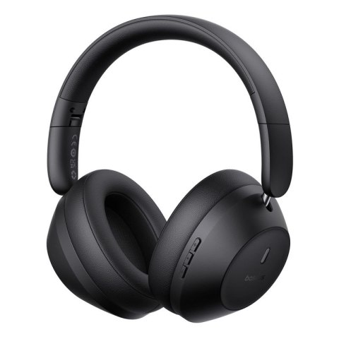 Słuchawki bezprzewodowe Baseus Bass 30 Max nauszne Bluetooth 5.3 - czarne Baseus