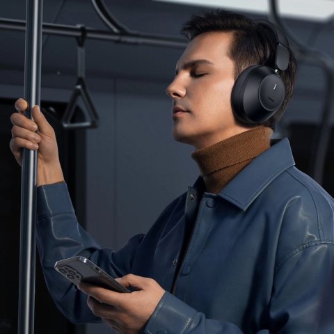 Słuchawki bezprzewodowe Baseus Bass 30 Max nauszne Bluetooth 5.3 - czarne Baseus