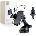 Uchwyt Tech-Protect V7 samochodowy na telefon na kokpit / kratkę nawiewu - czarny Tech-Protect