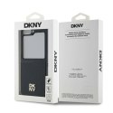 Etui DKNY Repeat Pattern Stack Logo na Samsung Galaxy Z Flip6 - czarne DKNY