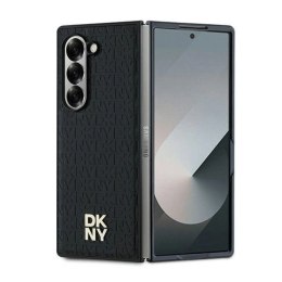 Etui DKNY Repeat Pattern Stack Logo na Samsung Galaxy Z Fold6 - czarne DKNY